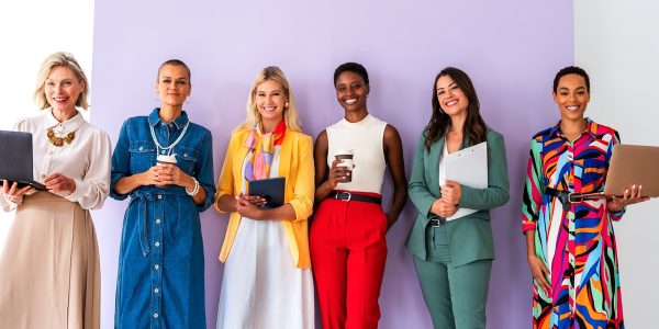 Group of businesswomen meeting in the office