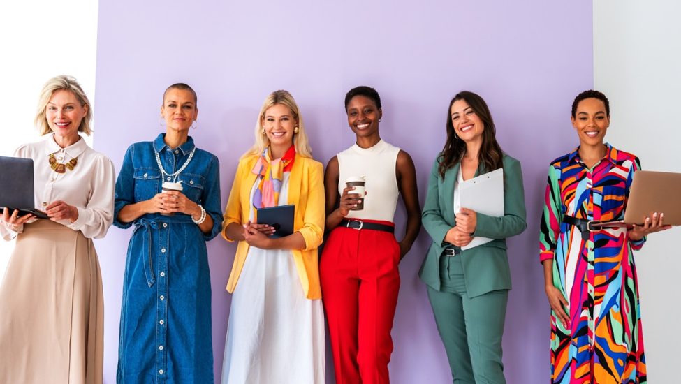 Group of businesswomen meeting in the office