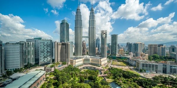 Kuala Lumpur skyline overlook