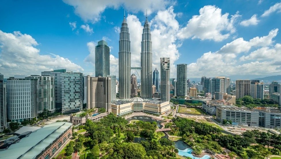 Kuala Lumpur skyline overlook